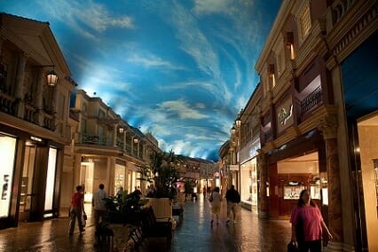 Some of the Forum Shops