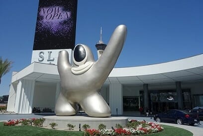 The SLS is one of the newer Strip properties