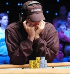 Phil Hellmuth's Wife is used to this pose