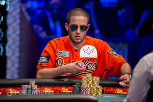 Greg Merson at the final table of the 2012 WSOP Main Event