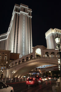 Entrance to the Venetian Parking Garage