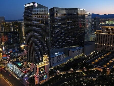 The Cosmopolitan in Las Vegas has parking for 3,800 vehicles