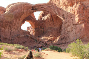 Arches National Park is 458 miles from Las Vegas