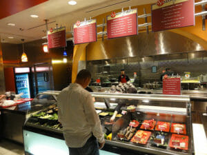 Pan Asian inside the MGM Grand's food court