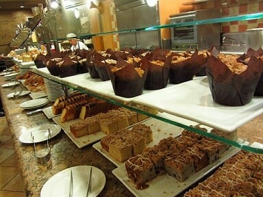 Some sweets at the MGM Grand Buffet