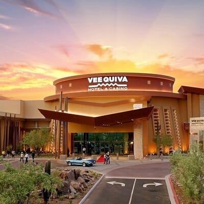The Vee Quiva is 15 miles southeast of Phoenix