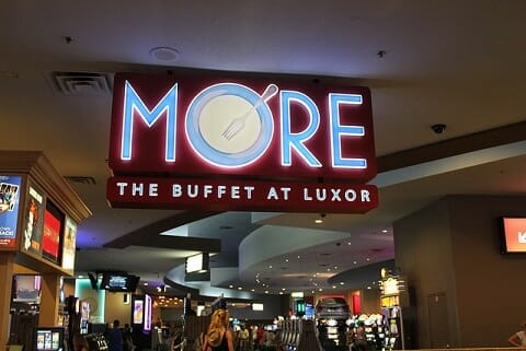 The name of the Luxor's buffet says it all