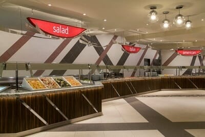 Excalibur Buffet Stations