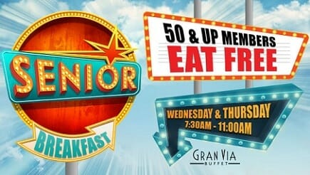 The Winstar's free Senior Breakfast attracts 2,000 guests daily