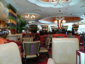 Parasol Up casino bar at the Wynn in Las Vegas