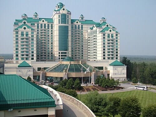 Foxwoods in Connecticut is one of the largest casinos in the USA