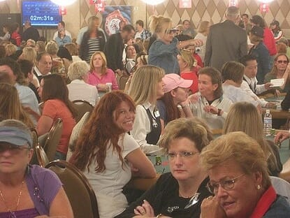 Nearly a thousand women a year enter the WSOP Ladies Tournament