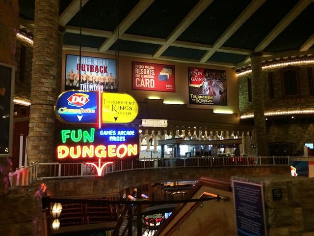 Restaurants at the Excalibur Hotel and Casino in Las Vegas