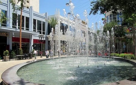 Fountains at the Linq