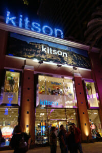 Kitson is one of the more popular stores at the Linq Promenade