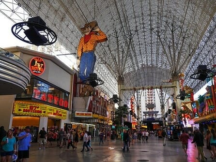 There are lots of fun things to do on Fremont Street