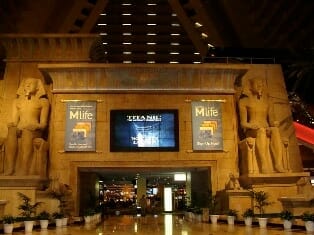 Luxor's Casino Floor Entrance