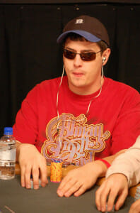 Mark Newhouse at the WSOP