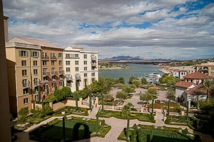 Lake Las Vegas is home to a July 4th fireworks display