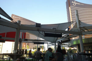 One of the restaurants at the Fashion Show Mall in Las Vegas