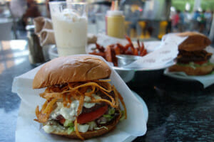 Stripburger is a popular restaurant at the Fashion Show Mall