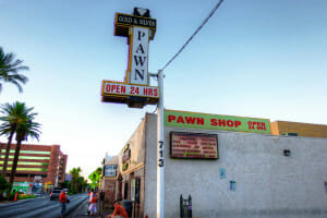 The Pawn Stars Shop in Las Vegas