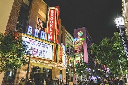 Brooklyn Bowl is just one of many restaurants & bars on the Linq Promenade