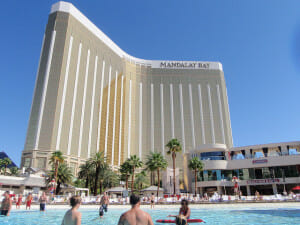 July temperatures in Las Vegas can reach 117 degrees.