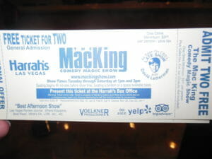 Mac King Free Tickets