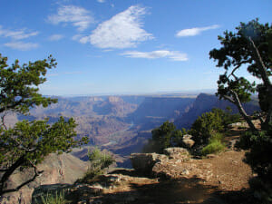 The Grand Canyon is just over a 4 hour drive from Las Vegas