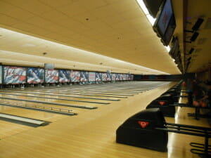 Sam's Town's Bowling Alley has 56 Lanes