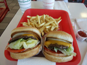 There are three In-N-Out Burger Franchises in the Reno Sparks Area