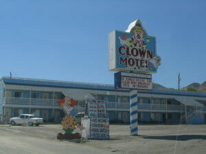 The Clown Motel in Tonopah