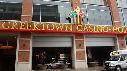 There's lots of parking at the Greektown Casino