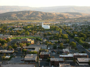 View of St. George, Utah