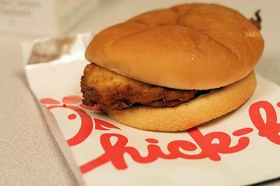 You can get Chick-Fil-A at one of 3 Las Vegas locations