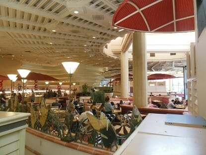 A look inside the buffet at the Flamingo