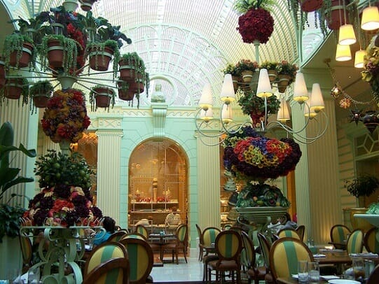 The Buffet at the Wynn is one of the prettiest in Las Vegas