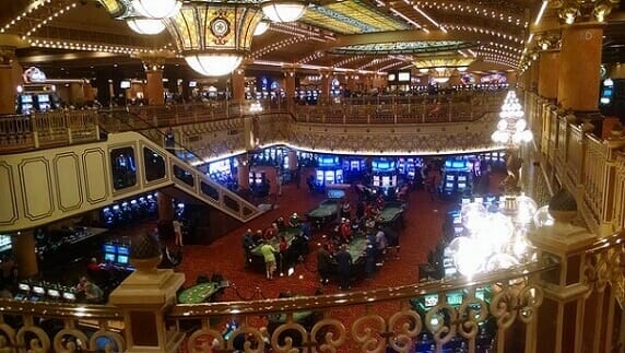 Inside the Ameristar - one of 6 casinos in the Kansas City area