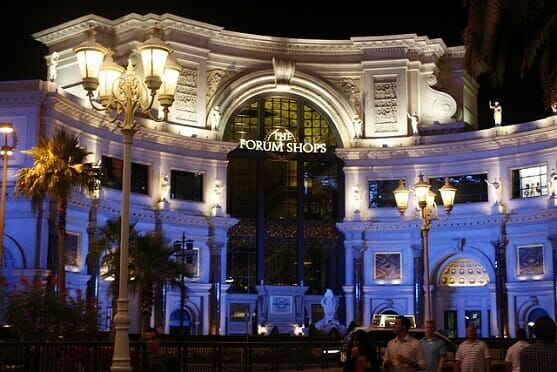 The Forum Shops at Caesars Palace is the most successful mall in the United States