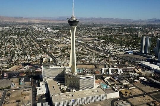 The Stratosphere is home to a very affordable buffet