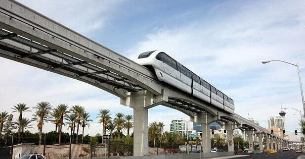 The Las Vegas Monorail is very affordable