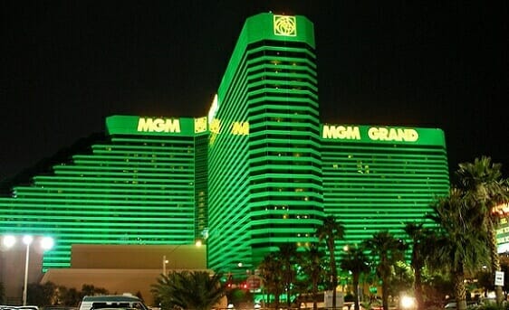 The MGM Grand is the largest hotel in Las Vegas