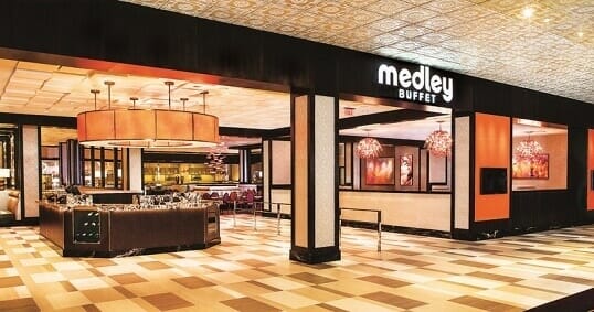 The remodeled Medley Buffet at The Orleans Hotel & Casino