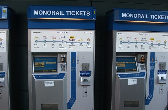 How Much Does the Las Vegas Strip Monorail Cost? - 2020 Ticket Prices & Map