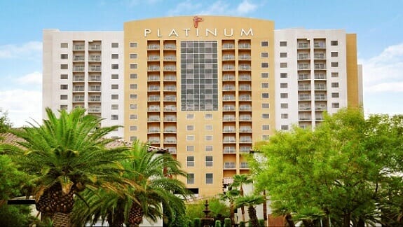 The Platinum Hotel has an indoor and outdoor pool