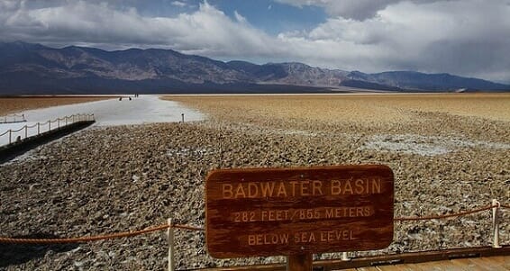 Death Valley is home to the lowest point in North America