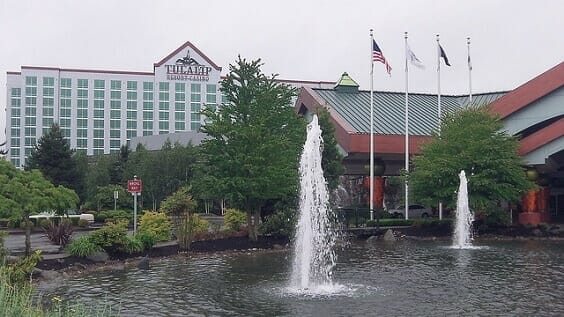 The Tulalip Resort Casino has over 2,200 slot machines