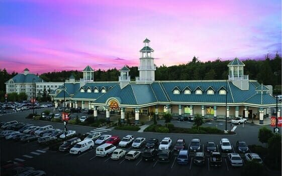 The pretty Skagit Hotel & Casino is a little south of Bellingham