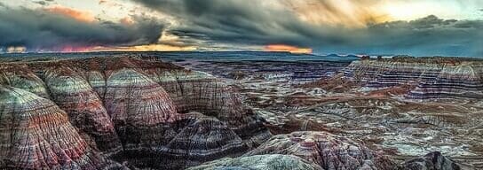 Petrified Forest National Park in Arizona